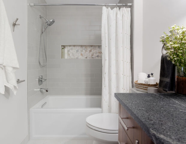 LL Bathroom in Excelsior Townhome.