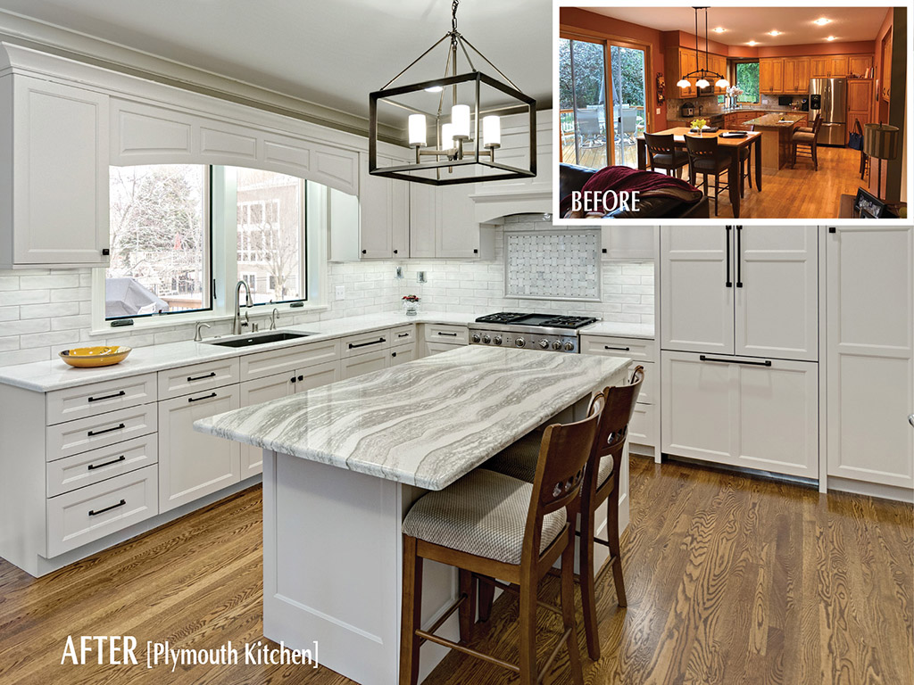 Plymouth Kitchen Gets a Beautiful Makeover - Boyer Building Corporation