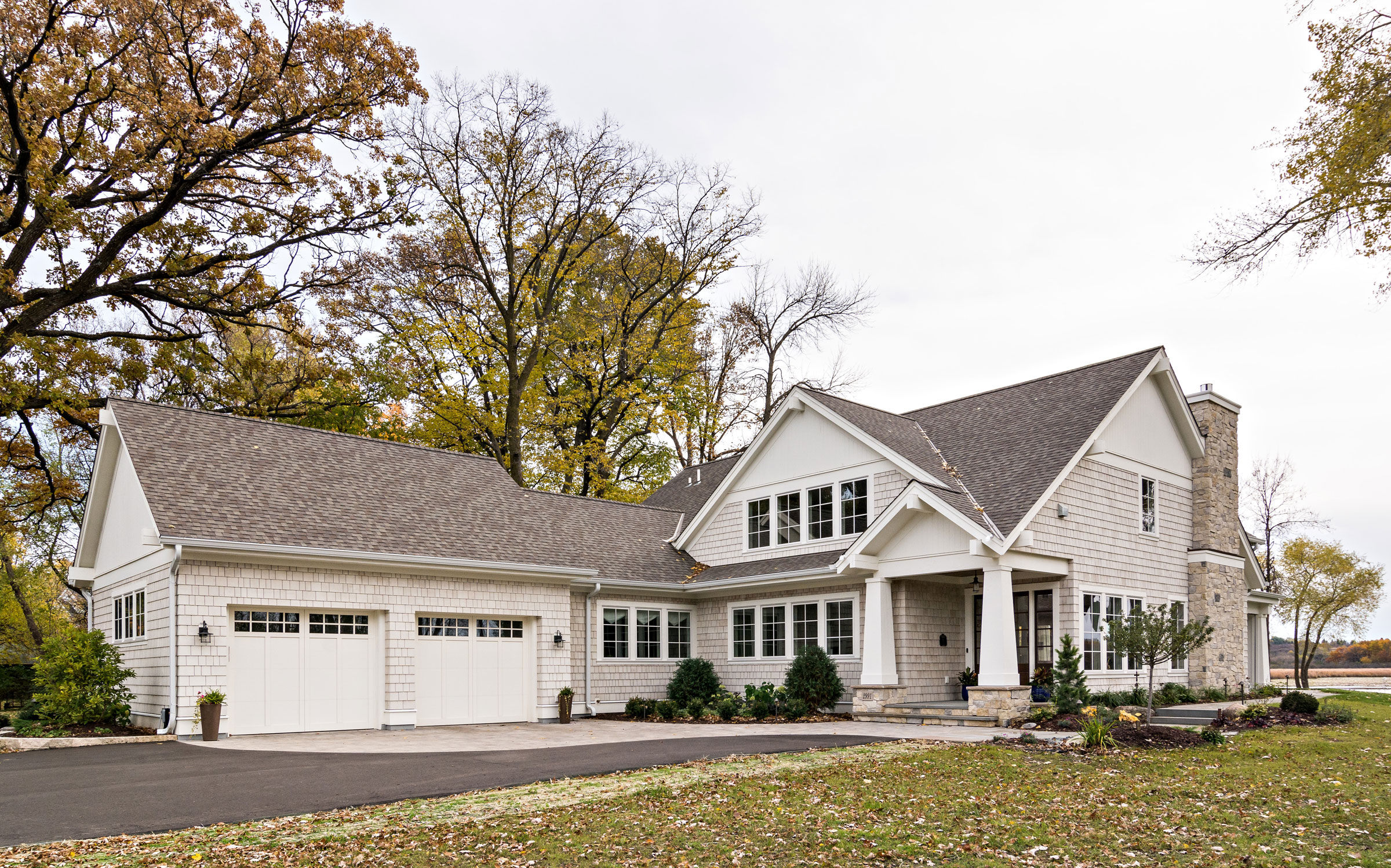 New construction exterior by Boyer Building Corporation