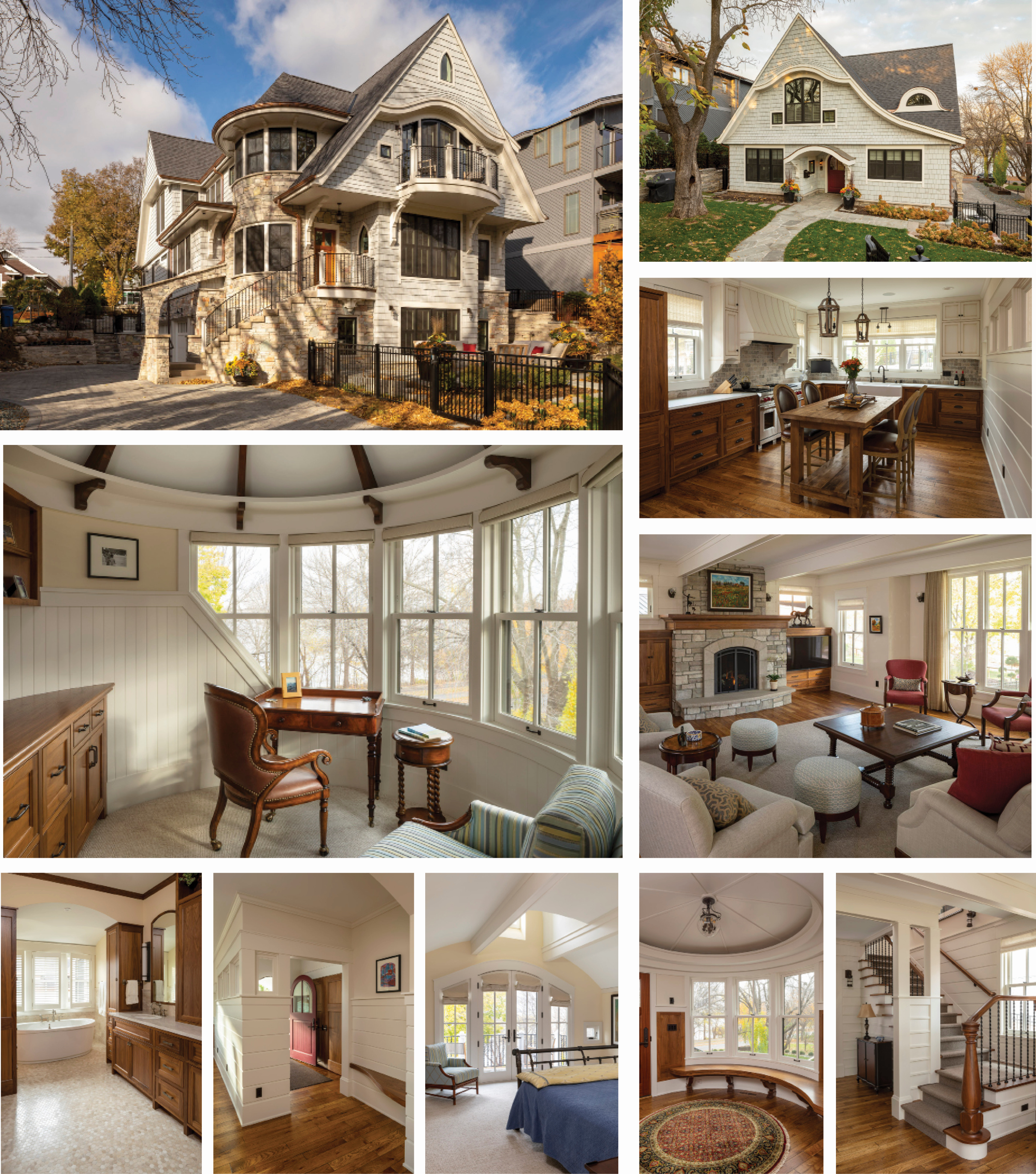 Lake Harriet with a Boyer Building Tudor Charmer