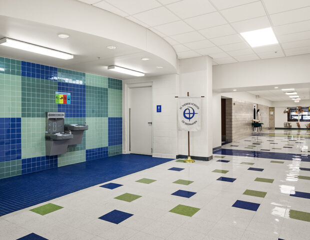 St. Therese Remodel Hallway