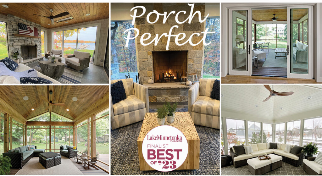 Boyer Building has years of experience building a porch that allows you to spend your spring/summer/fall days JUST as you should.