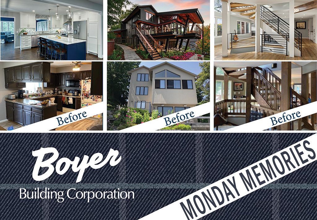 Boyer Building has created many before & afters throughout the Twin Cities.  Monday is Monday Memories Day.