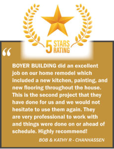 Boyer Building review from another great homeowner. 