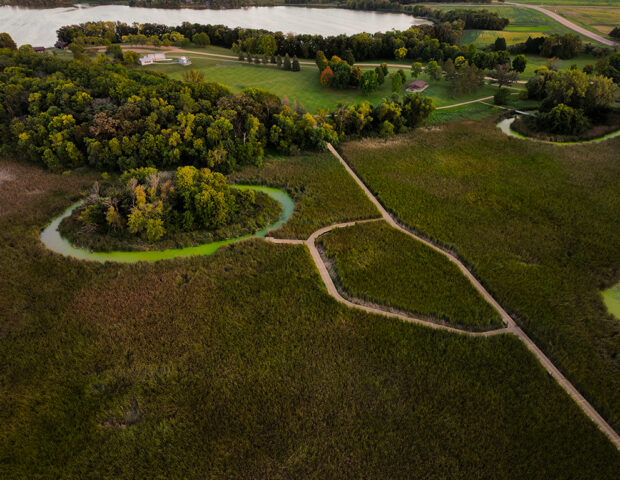 Baylor Regional Park, Norwood Young American, MN Boardwalk built by Boyer Building