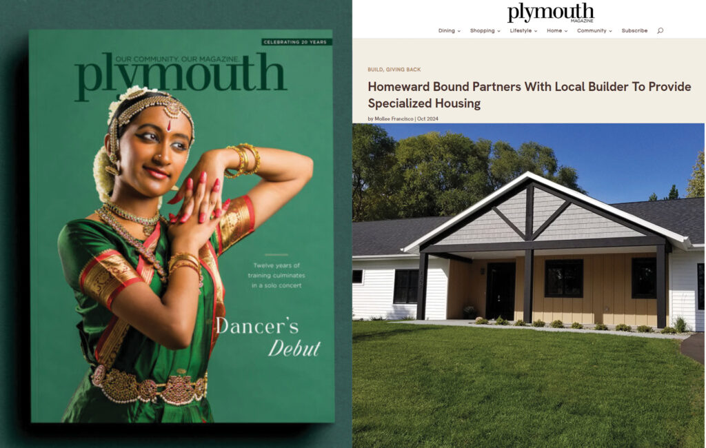 Boyer Building and Homeward Bound are mentioned in the Oct/November issue of Plymouth Magazine.