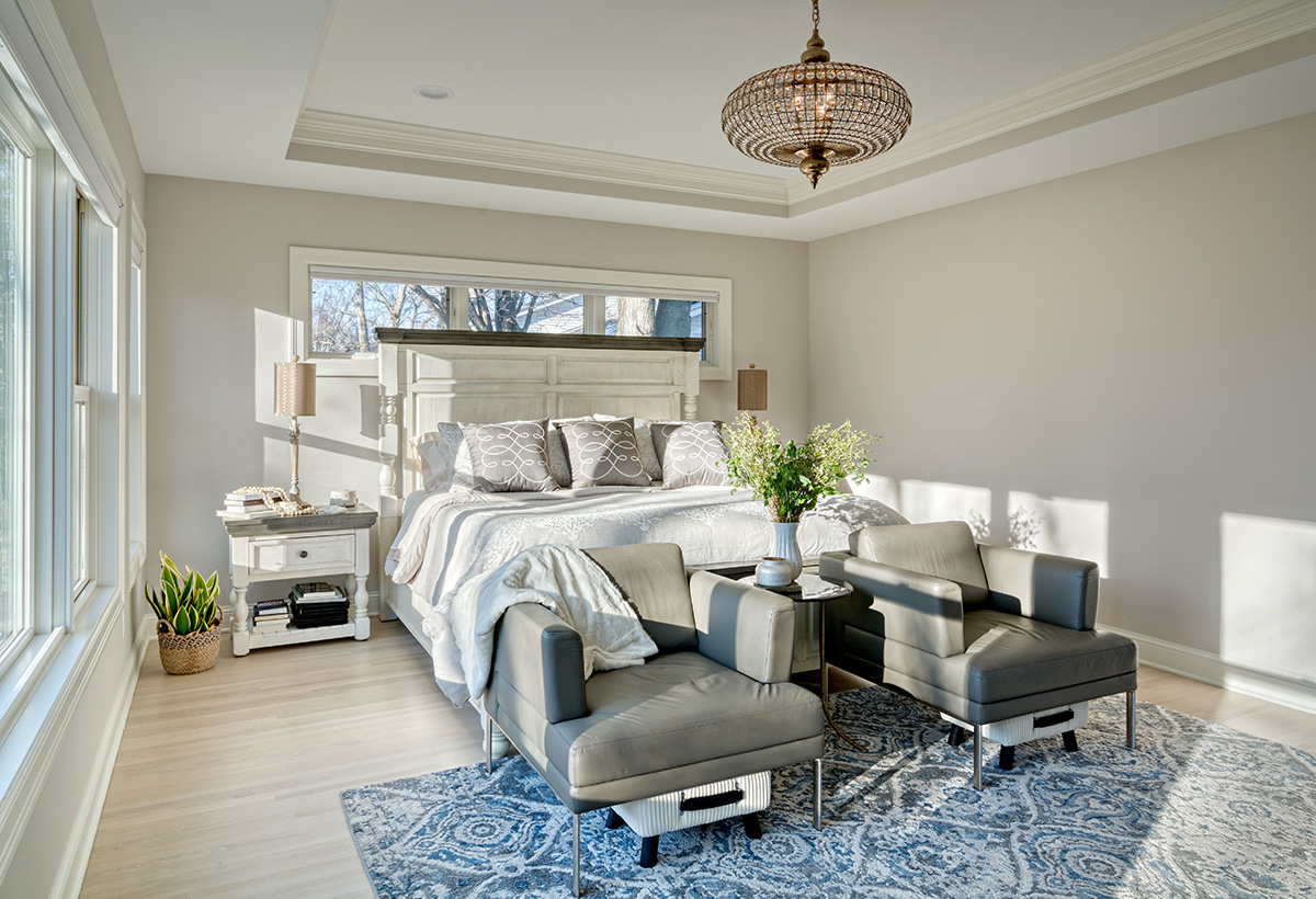 Master suite in Eden Prairie