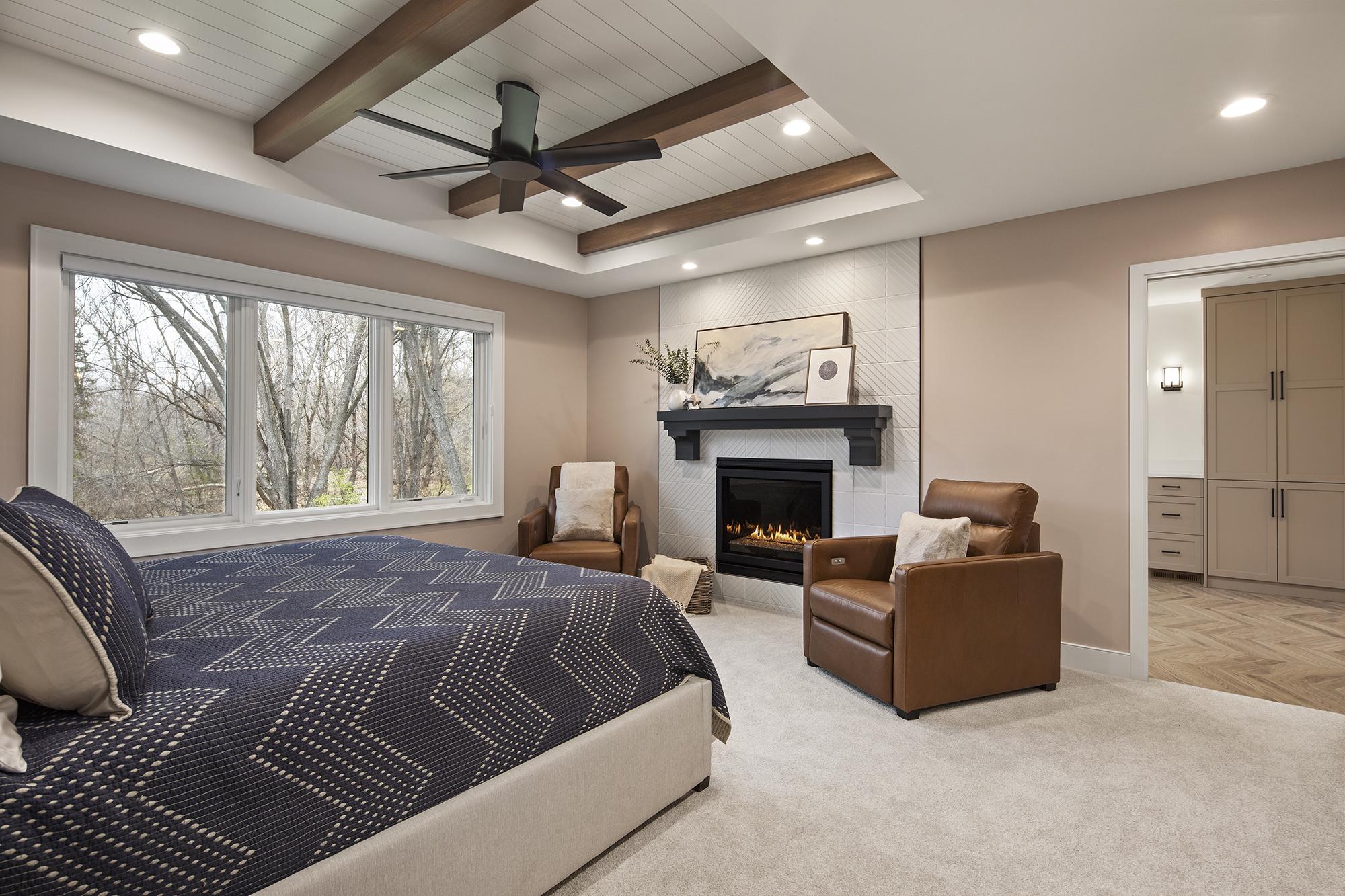 Bedroom Remodel - Boyer Design + Build - St. Therese chapel in Deephaven, Minnesota. Photography by Jim Kruger.