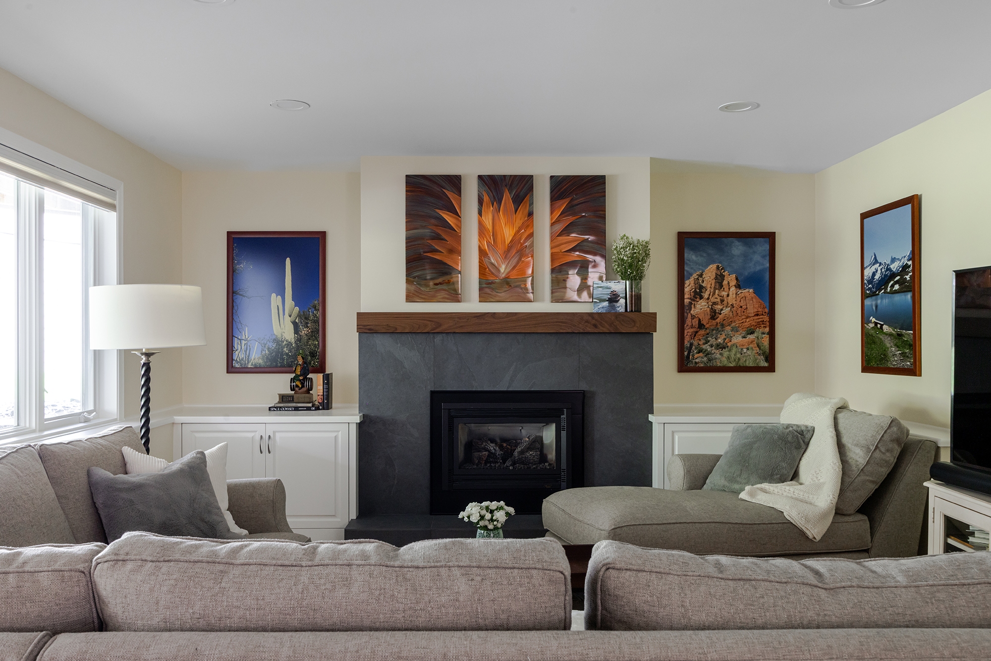 Great Room Remodel in Shorewood by Boyer Building Corporation