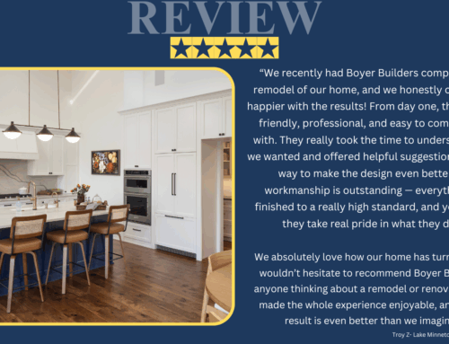 Another Five Star Review for Boyer