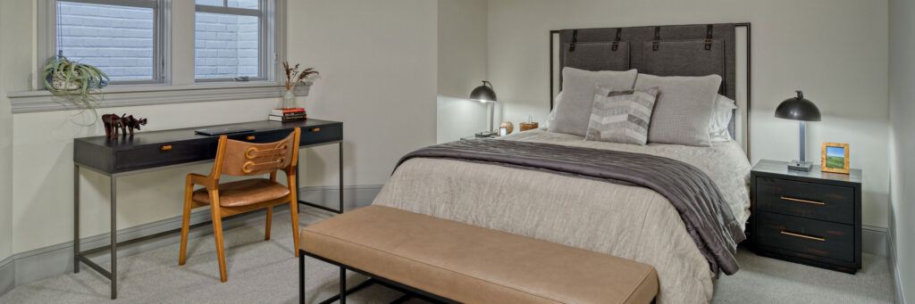 Lower level remodel in Deephaven, MN by Boyer Build