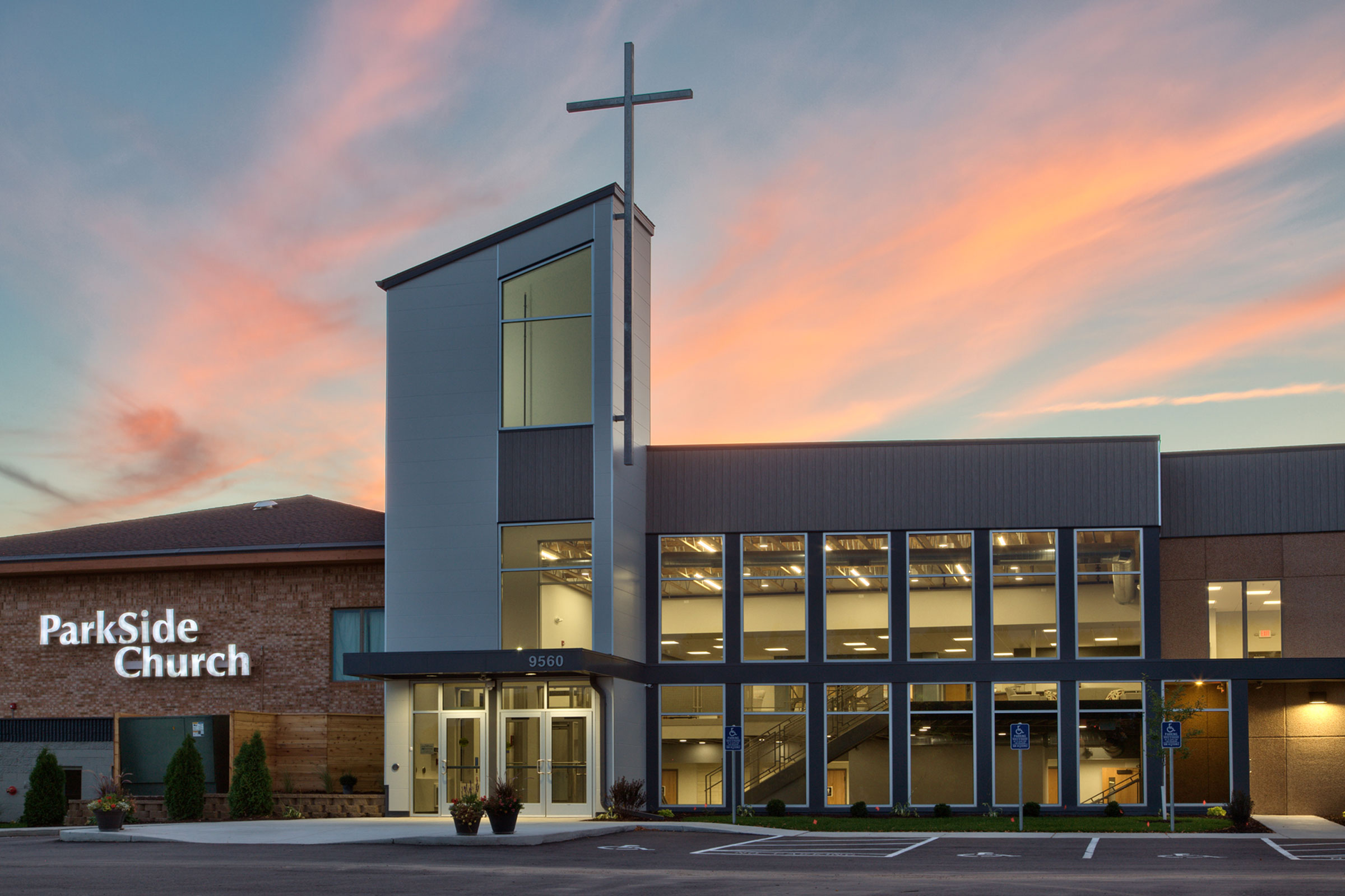 ParkSide Church remodel and addition by Boyer Building Corporation