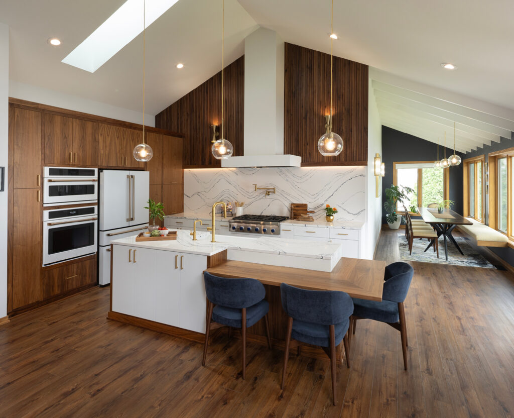 The beautiful AFTER of our remodel kitchen in Shorewood, MN with its stunning kitchen.