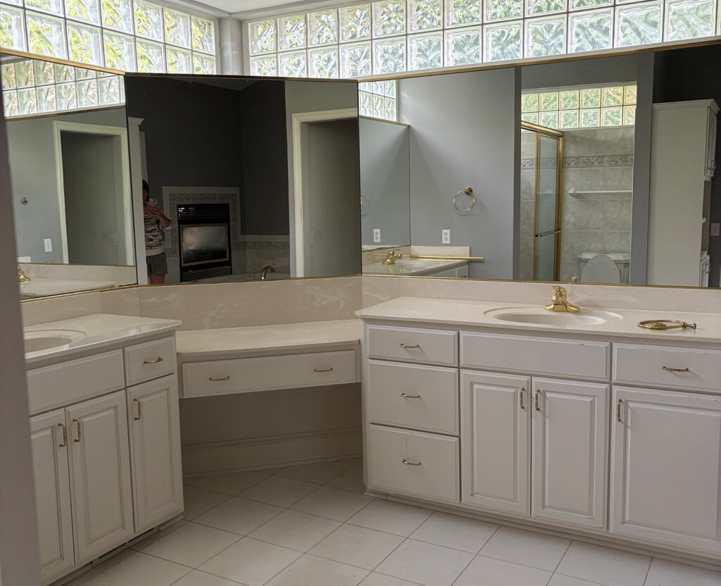 Before remodel of Minnetonka primary bathroom