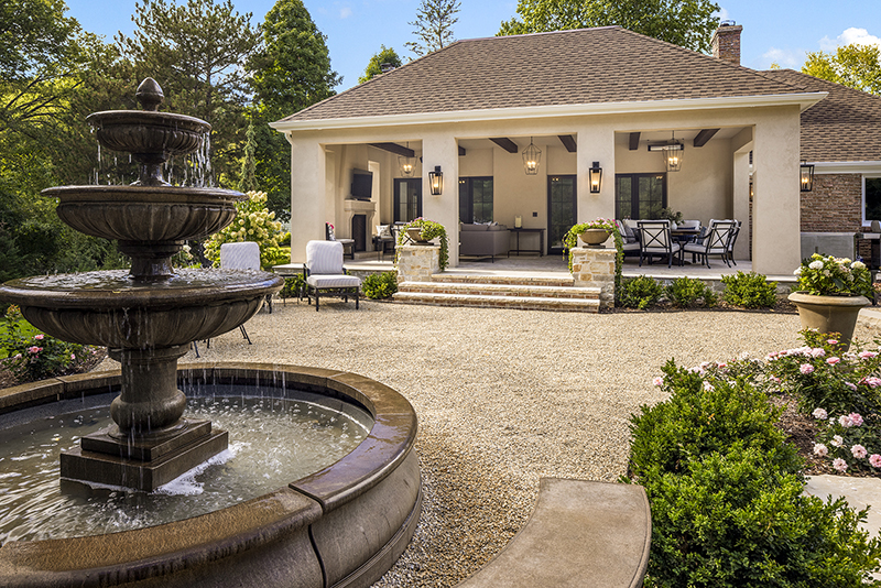 Wayzata home pavilion added to extend enteraining area
